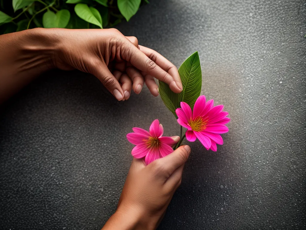 A Conexão entre os Sonhos e a Floração do Equilíbrio 6 Fotos flor sonho mao aberta
