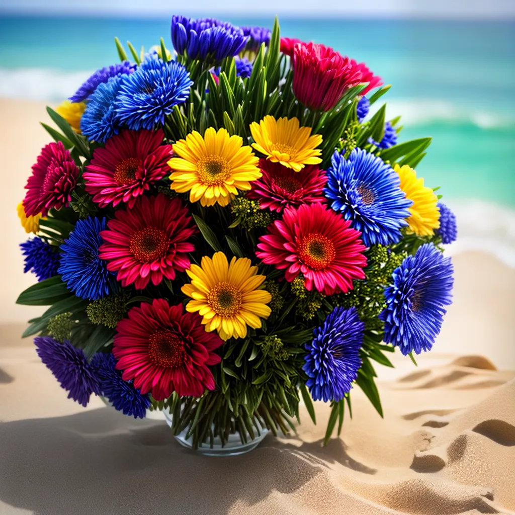 Sonhar com Flores e Mares: O que isso representa? 2 Fotos flores sonhos praia ondas