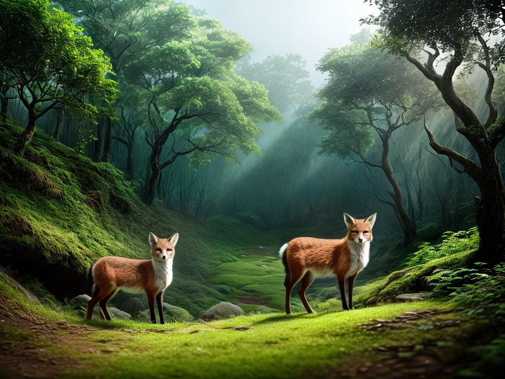 Fotos floresta animais misterio sonhos