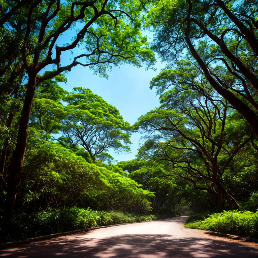 Fotos floresta brasileira jacaranda jatoba natureza