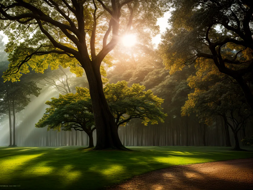 O fascinante mundo dos sonhos: Descubra o significado por trás das nogueiras 5 Fotos floresta crepusculo mistica noite sonhos