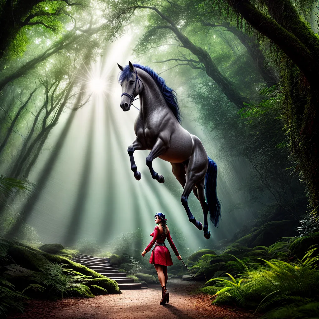 Fotos floresta encantada vida selvagem magica