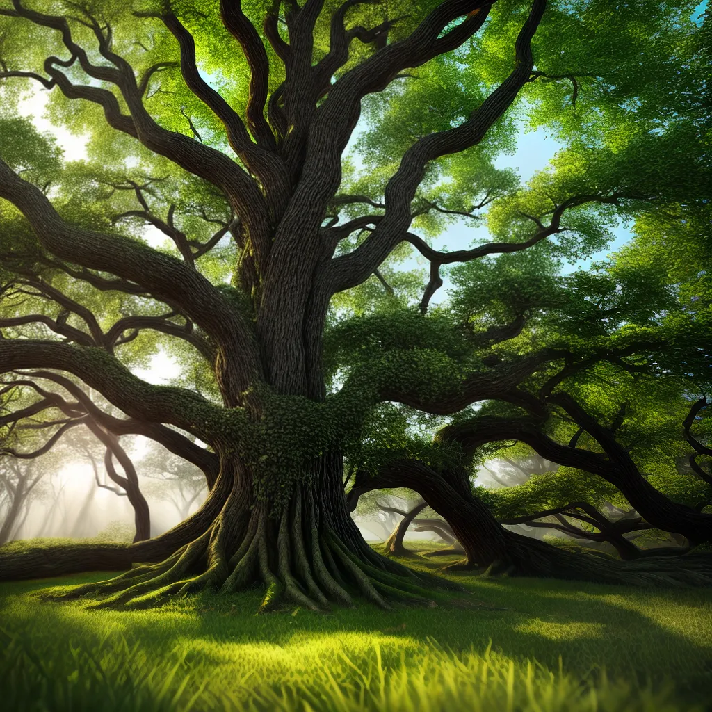 A Magia dos Sonhos: Desvendando o Significado de Árvores e Serpentes 2 Fotos floresta magica arvore serpentes