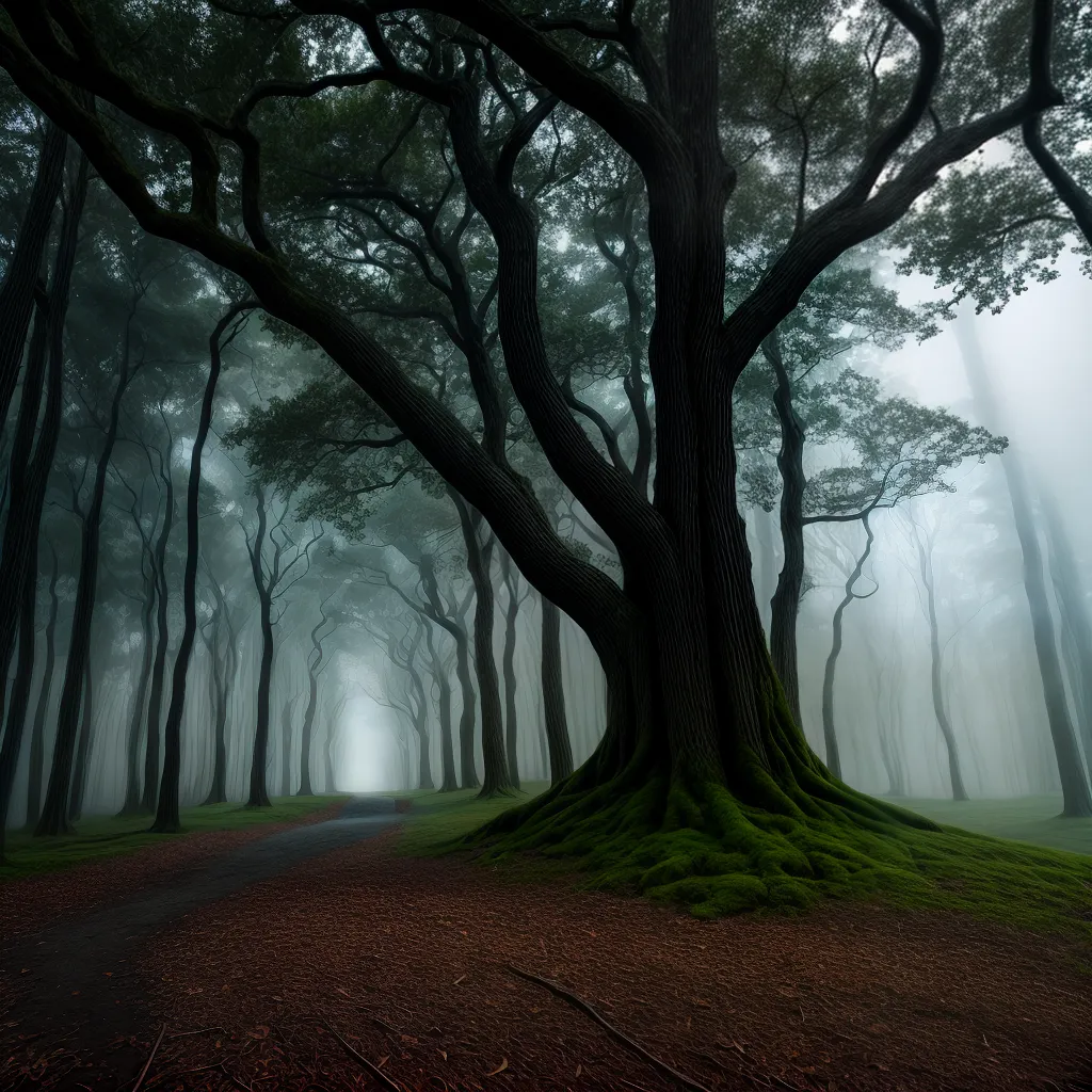 Assombrações e Ilusões: Desvendando os Mistérios dos Sonhos 3 Fotos floresta misteriosa orbs luz figura