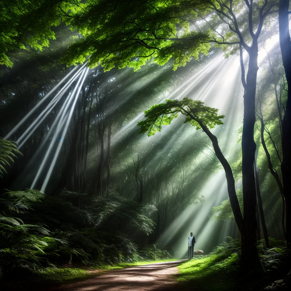 Mistérios e Encantos: Descobrindo os Segredos dos Espectros - Significado de sonhar com fantasmas no Ecoturismo 4 Fotos floresta misteriosa presenca eterea
