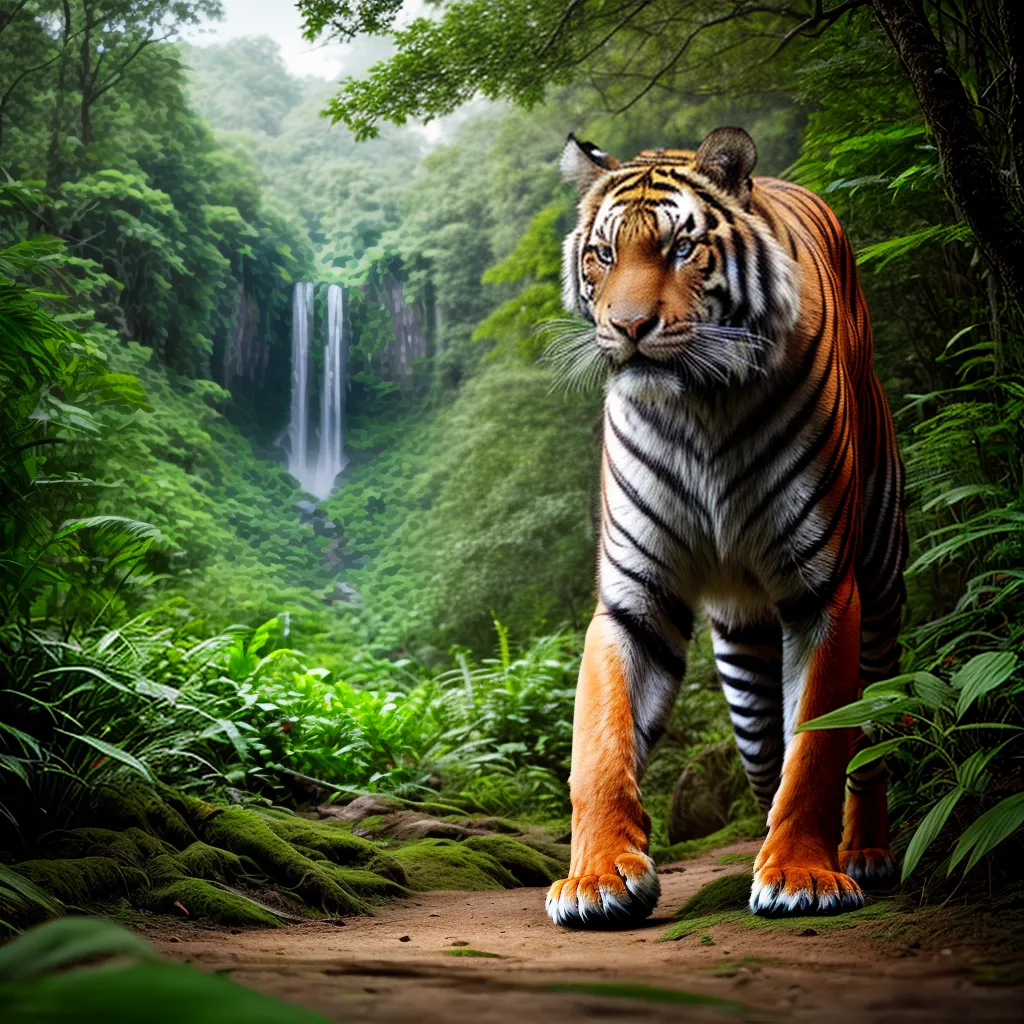Desvendando o Significado de Sonhar com a Durabilidade da Vida Selvagem 5 Fotos floresta selvagem tigre paisagem natureza
