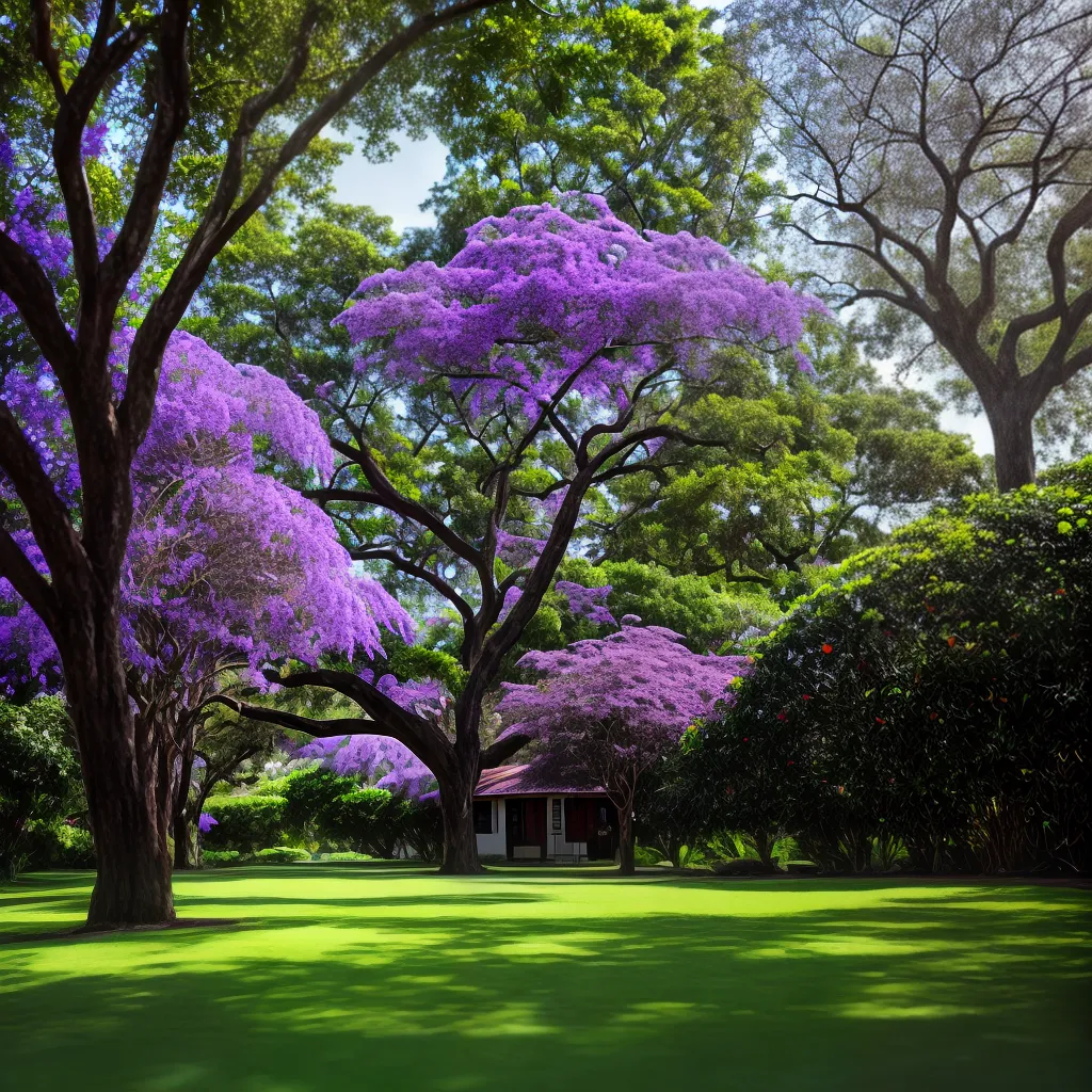 Fotos floresta tropical jacaranda pau brasil 1