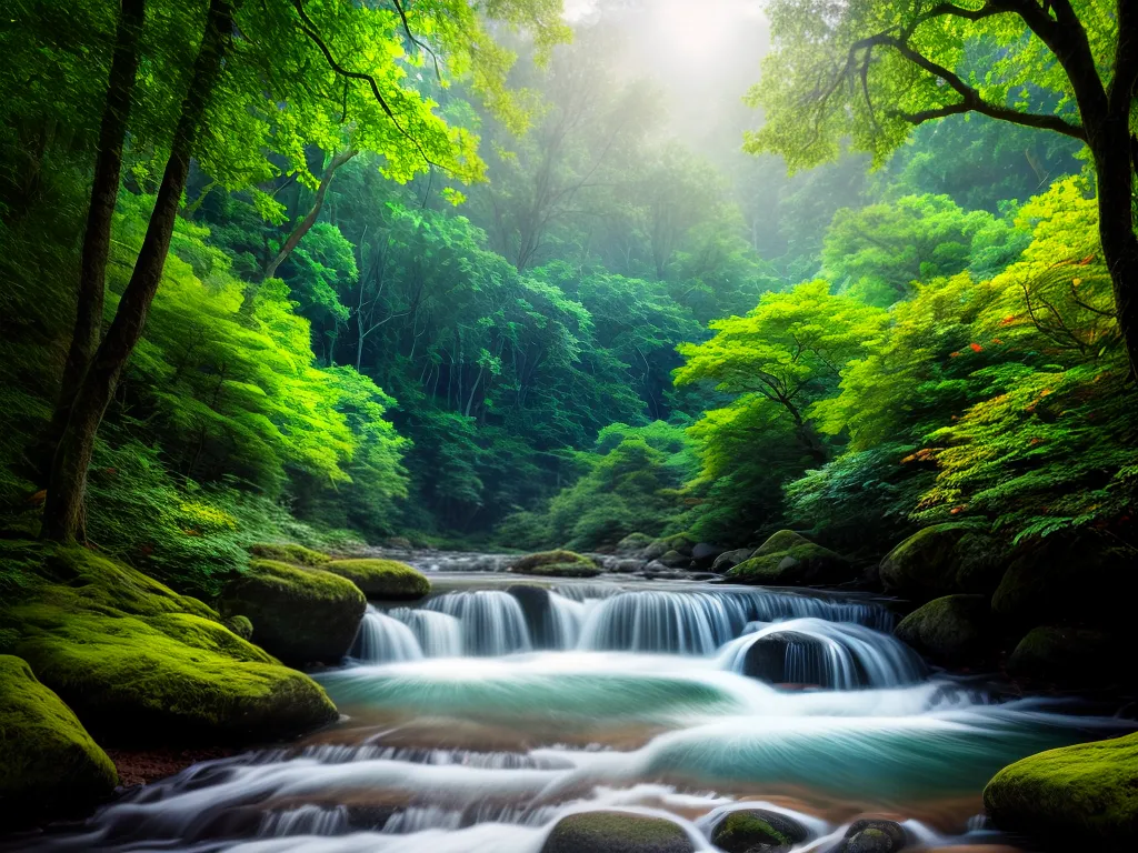 Descubra o incrível significado de sonhar com a natureza exuberante 2 Fotos floresta verdejante natureza magica