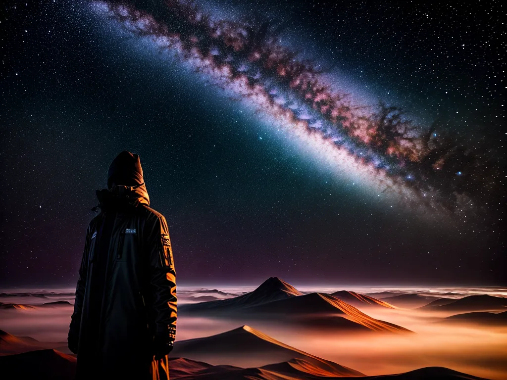 Fotos flutuando galaxia sonhos constelacao