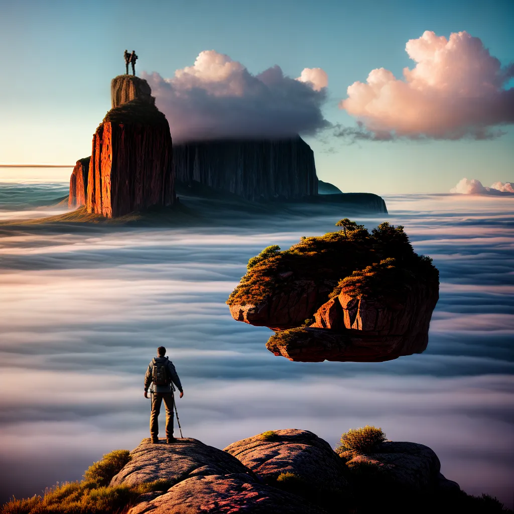 Título do blog: A Ascensão dos Sonhos: O Significado Oculto por Trás dos Sonhos de Subida 3 Fotos flutuando sonho sol nuvens