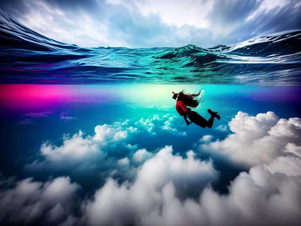 Flerte com Seu Subconsciente: O Incrível Mundo dos Sonhos Desvendado 2 Fotos flutuando sonhos abstratos