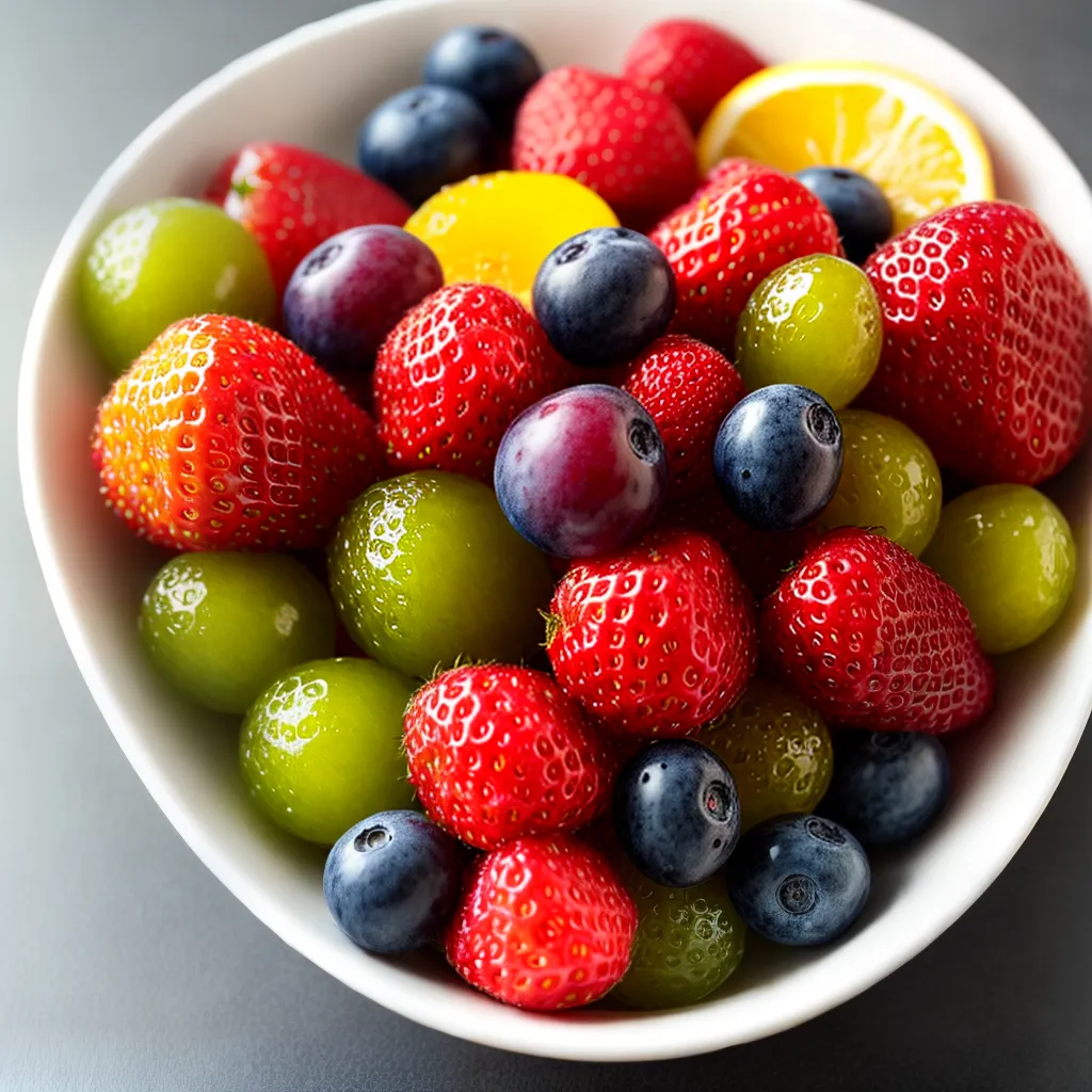 Fotos frutas suculentas bowl colorido