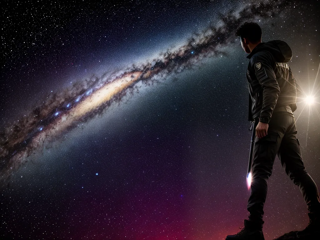 Fotos galaxia infinita pessoa sonho