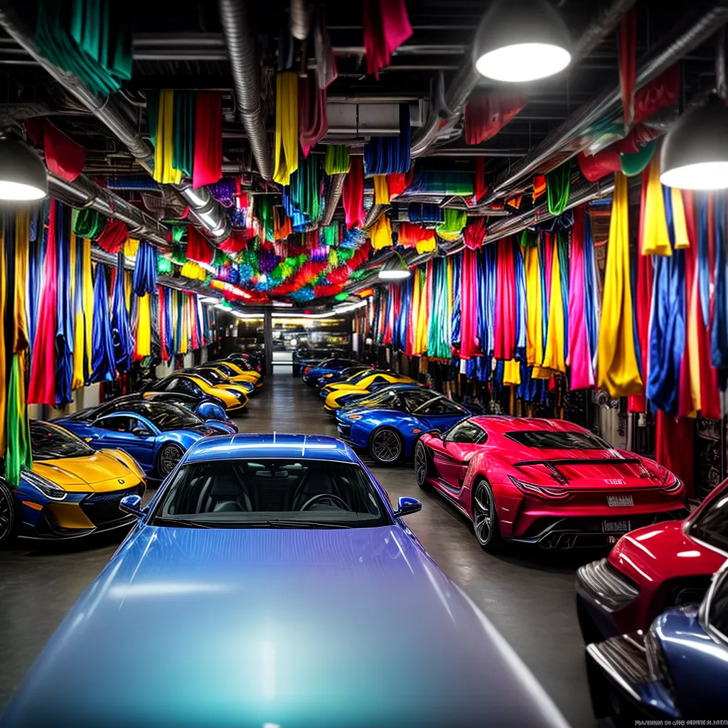 Completo de Interpretação: Sonhar com Garagem, Gravatas e Geleiras 3 Fotos garagem lacos coloridos gelo