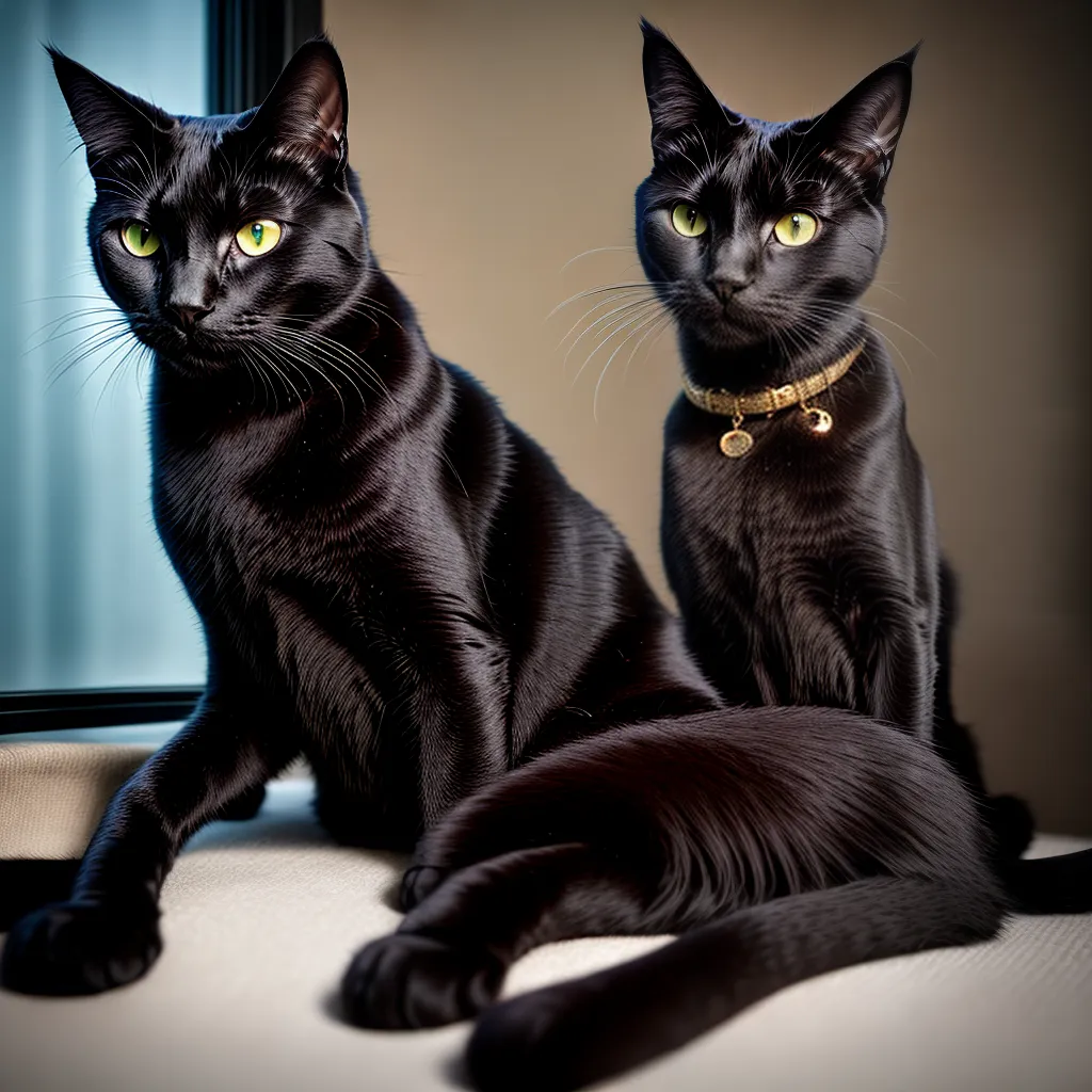 Sonhar com Gatos: Descubra o significado dessa misteriosa felina 2 Fotos gato preto olhos verdes lua