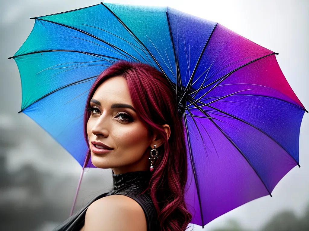 Fotos gelatina vibrante umbrella chuva