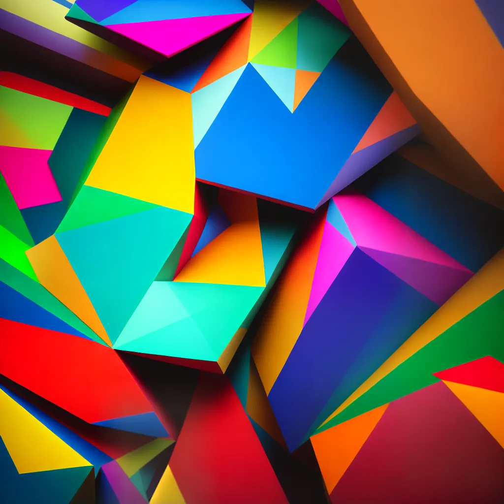 Fotos geometrica vibrante imaginacao quadrilaterais