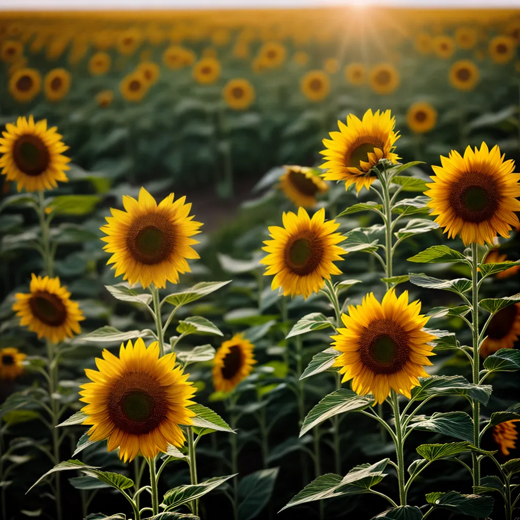 Sonhar com Girassol: Descubra o Significado dessa Flor Encantadora 5 Fotos girassol sol brilhante campo verde