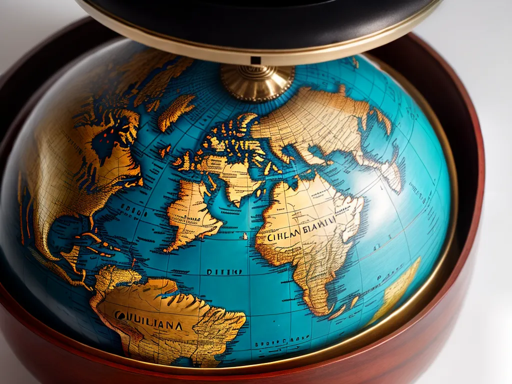 Do Especulador ao Diplomata: Explorando o Significado de Sonhar com Embaixatrizes 5 Fotos globo vintage mapa livros