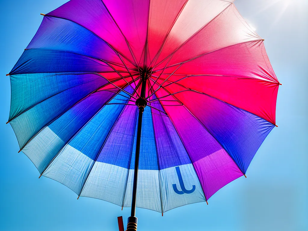 1. Descubra o Fascinante Significado de Sonhar com Guarda-chuva 5 Fotos guarda chuva colorido ceu azul