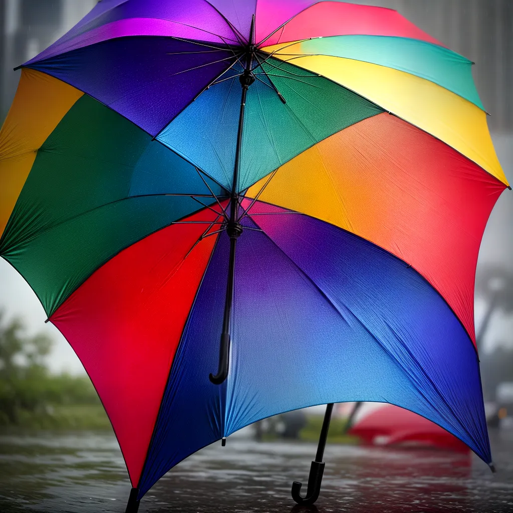Chapéu de Chuva: O Que Significa Sonhar Com Proteção e Abundância? 3 Fotos guarda chuva colorido chuva desafios
