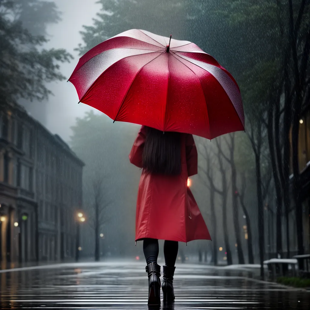 Qual o Significado de Sonhar com Guarda-chuva? 6 Fotos guarda chuva vermelho chuva resiliencia