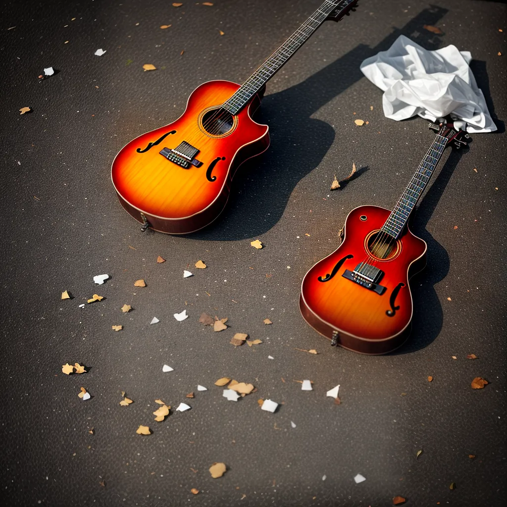 Fotos guitarra quebrada significado sonho
