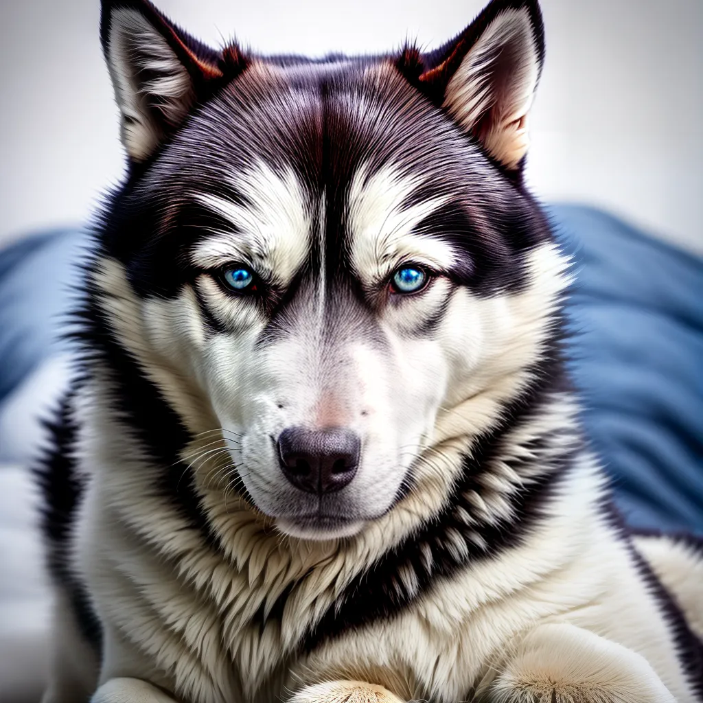 2) Descubra o significado dos sonhos com Husky 3 Fotos husky olhos azuis misterio