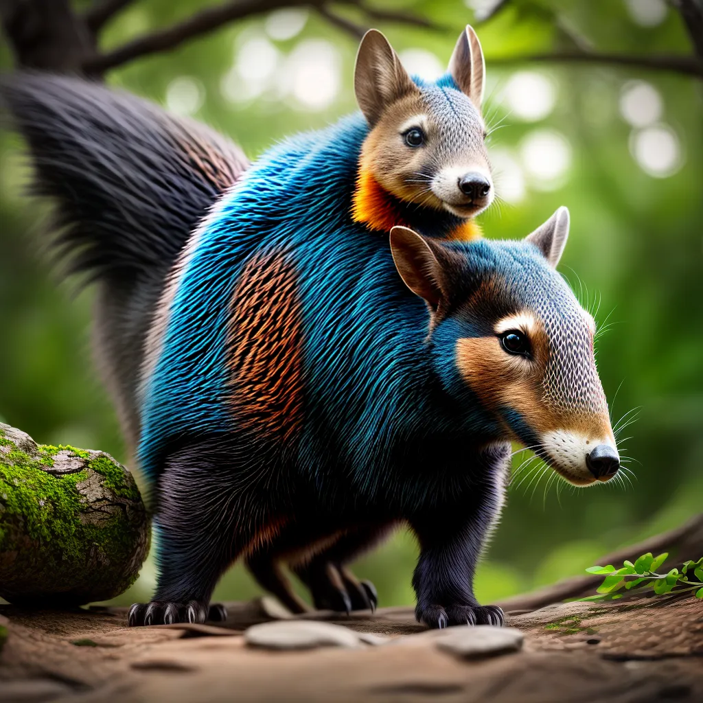 Descubra o Fascinante Significado de Sonhar com Taíru, Tatu e Touça 3 Fotos ilustracao magica paisagem colorida