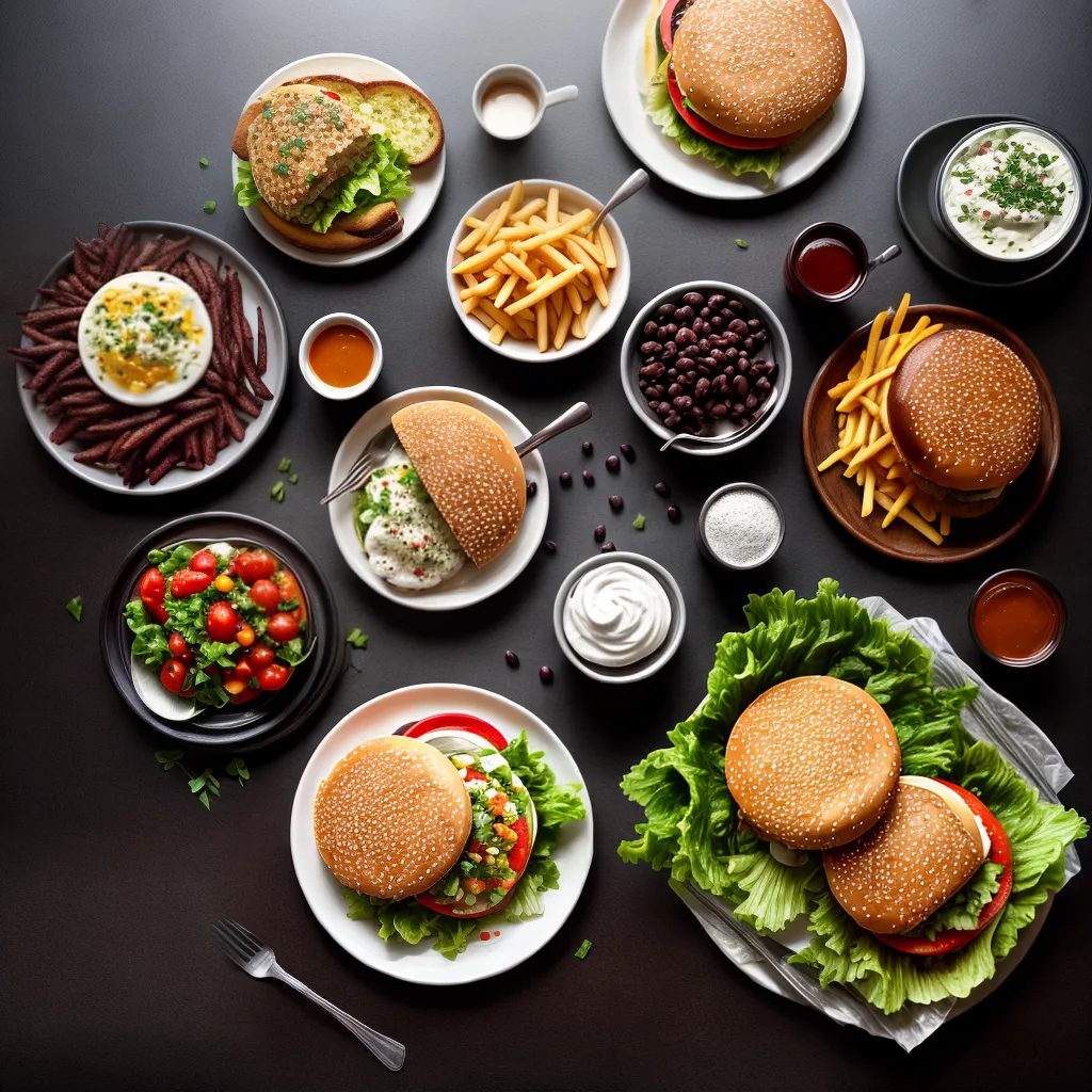 Fotos impacto fast food saude