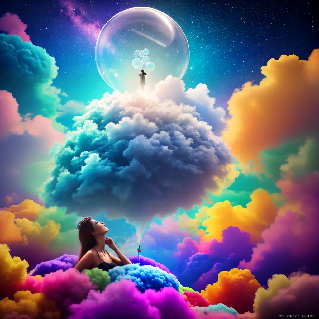 Fotos interprete sonhos ilustracao colorida