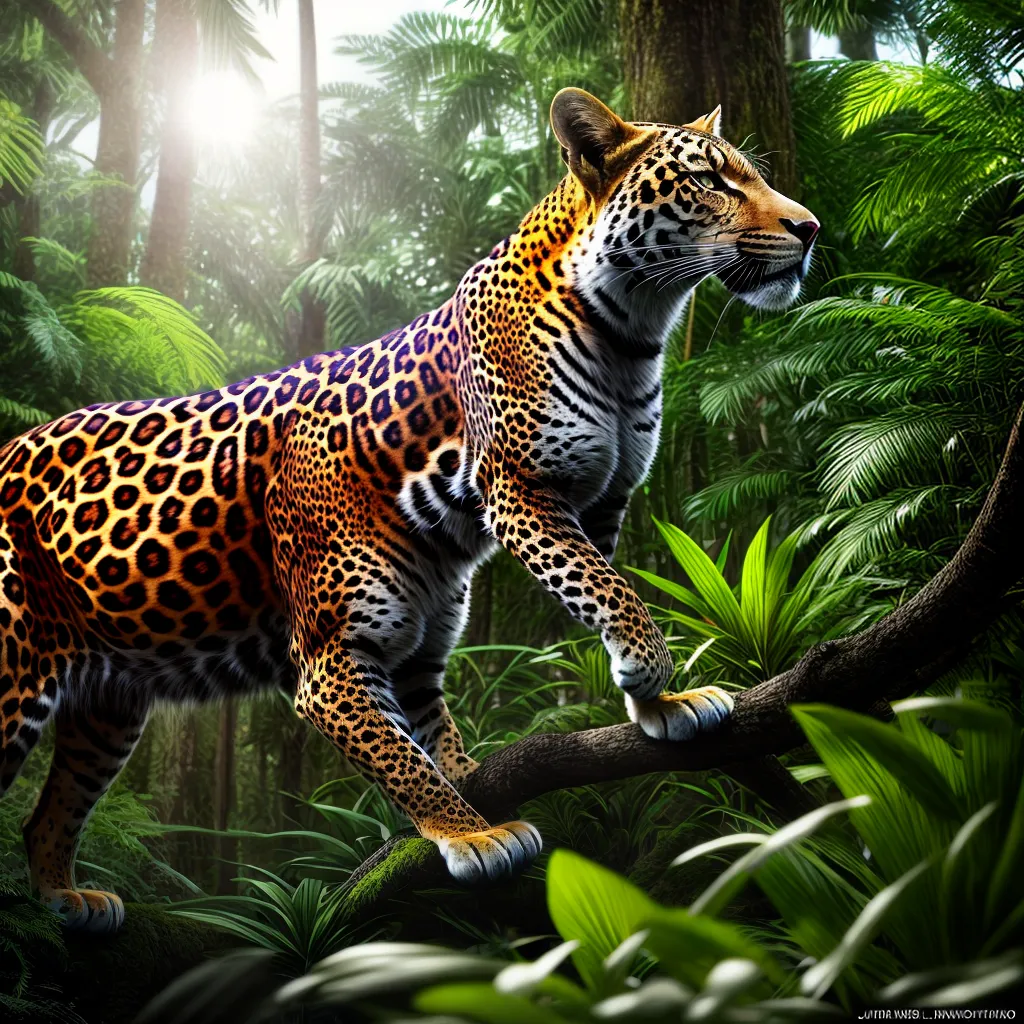 A Proteção no Mundo Onírico: O que Sonhar com Onças-pintadas Significa 5 Fotos jaguar guardiao floresta sonho