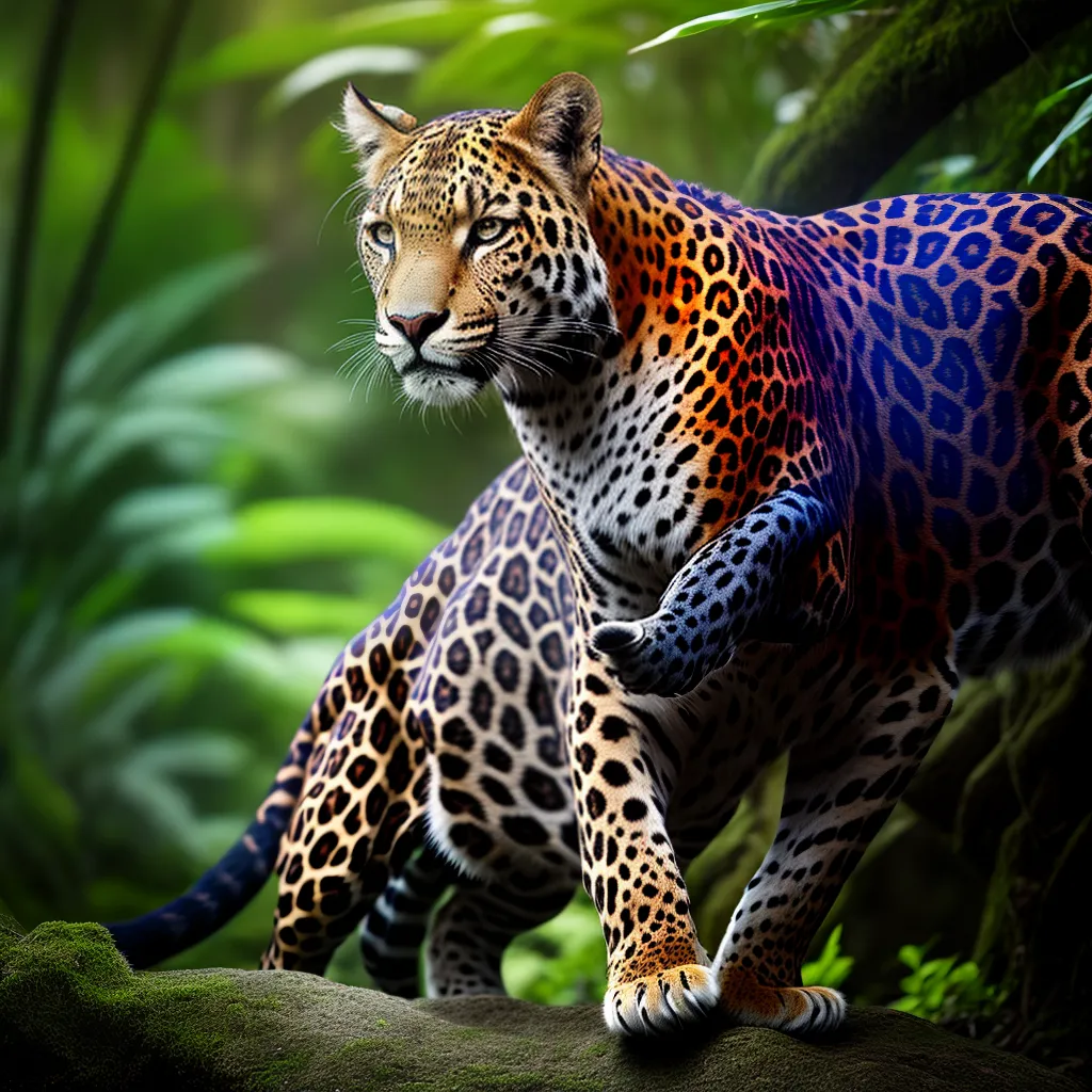 Fotos jaguar majestoso jungle misterio