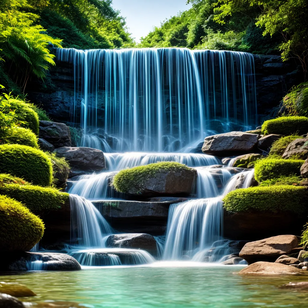 Significado de Sonhar com Jardins e Cachoeiras: Descubra a Interpretação 2 Fotos jardim cachoeira flores verde sereno