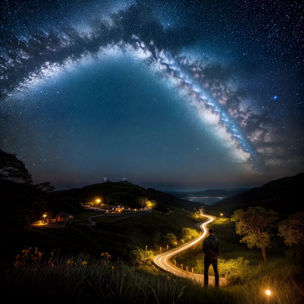 Desvendando os Significados dos Sonhos: Construção, Cultivo e Astrologia 6 Fotos jardim celestial ponte estrelas