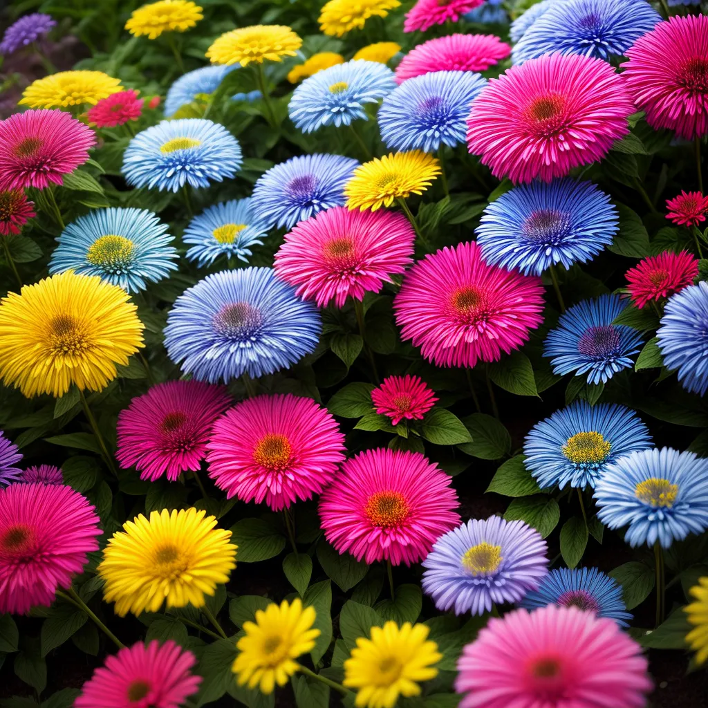 O Significado de Sonhar com Jardins Coloridos 3 Fotos jardim colorido alegria tranquilidade