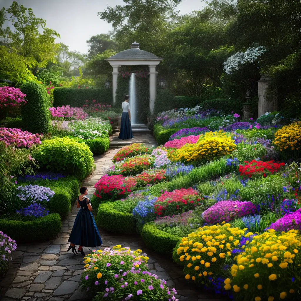Sonhar com Jardineiro e Flores: O Que Significa e Como Interpretar 2 Fotos jardim colorido cuidado gardener