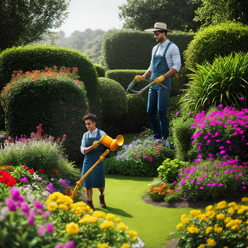 Sonhar com Jardinagem: Alegria e Cultivo de Plantas 4 Fotos jardim colorido cultivo felicidade