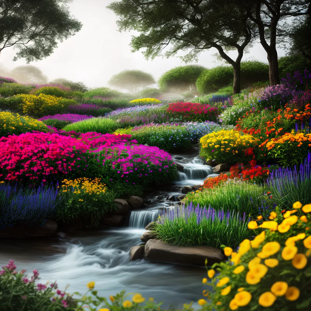 Descubra o Significado Oculto dos Sonhos: Florindo a Geografia das Emoções 5 Fotos jardim colorido flores emocoes misterio