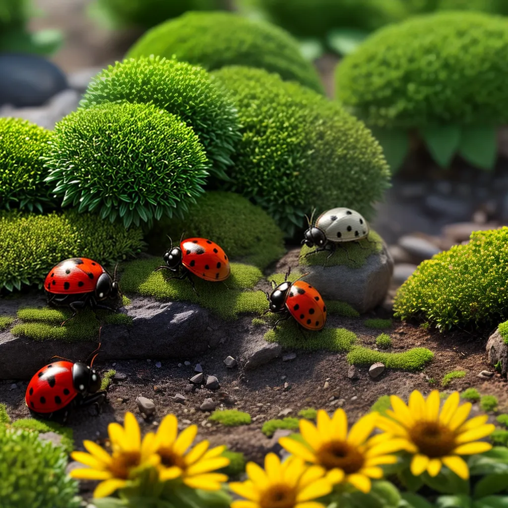 Significado de Sonhar com Joaninhas, Besouros e Jardineiras Macacões 3 Fotos jardim colorido ladybugs beetles jardineiros