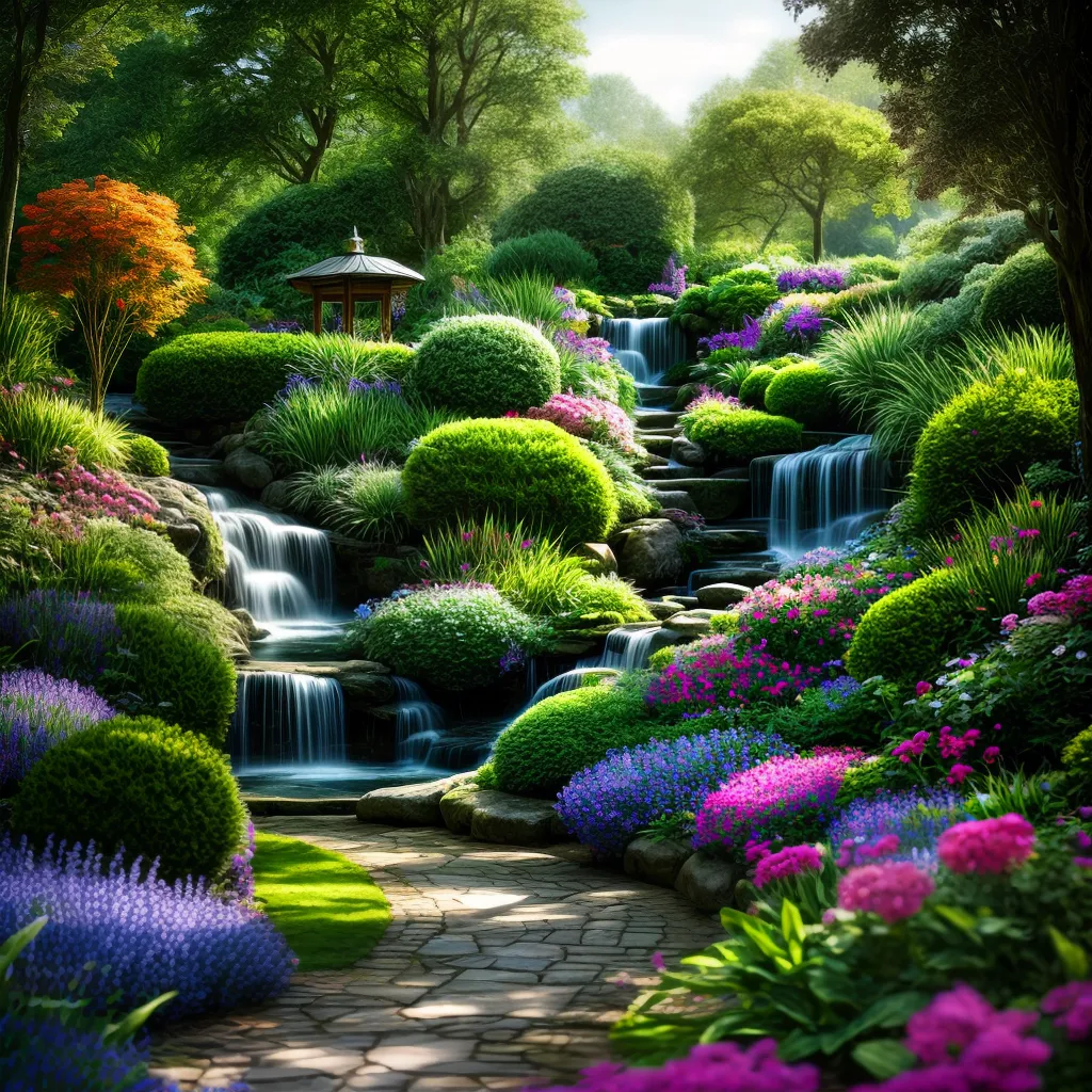 Qual o Significado de Sonhar com Jardim Encantado? 5 Fotos jardim encantado flores arvores fadas
