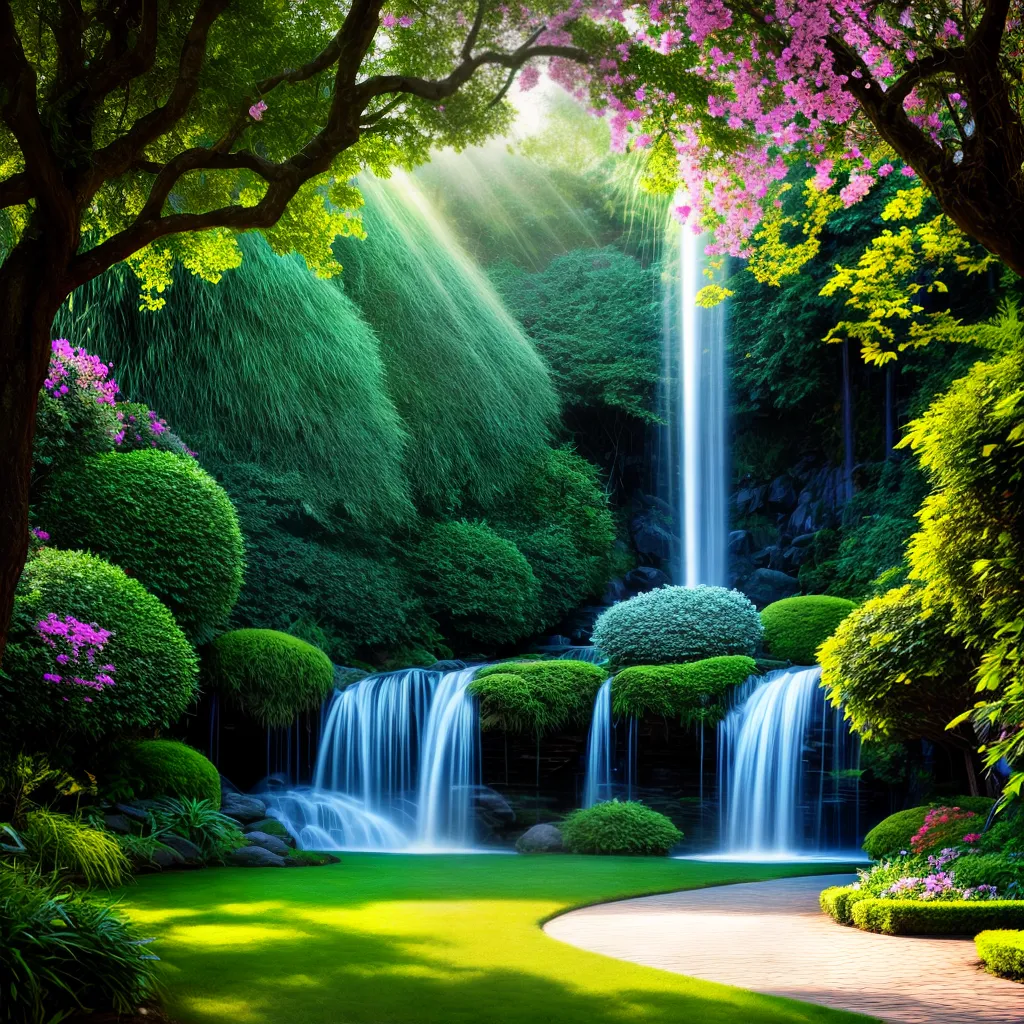 Qual o Significado de Sonhar com Jardim Encantado? 3 Fotos jardim encantado flores borboletas fantasia 1