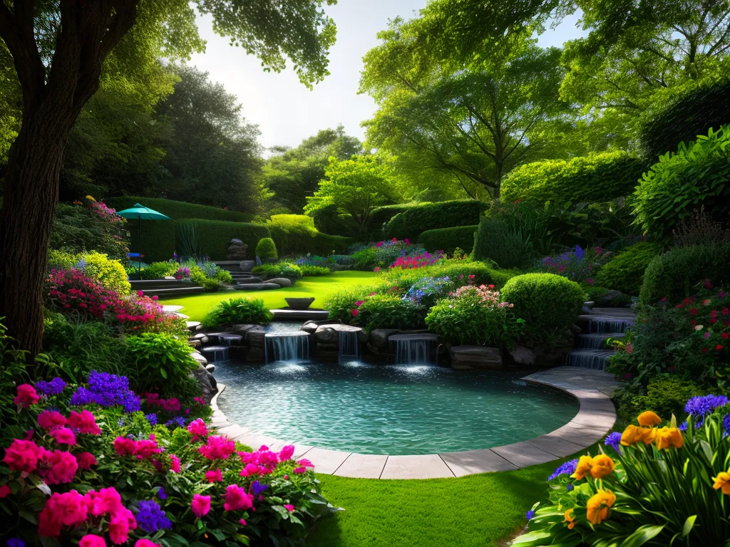 Descubra os Mistérios por Trás dos Sonhos com Casa e Jardim Perfeitos 3 Fotos jardim encantado por do sol