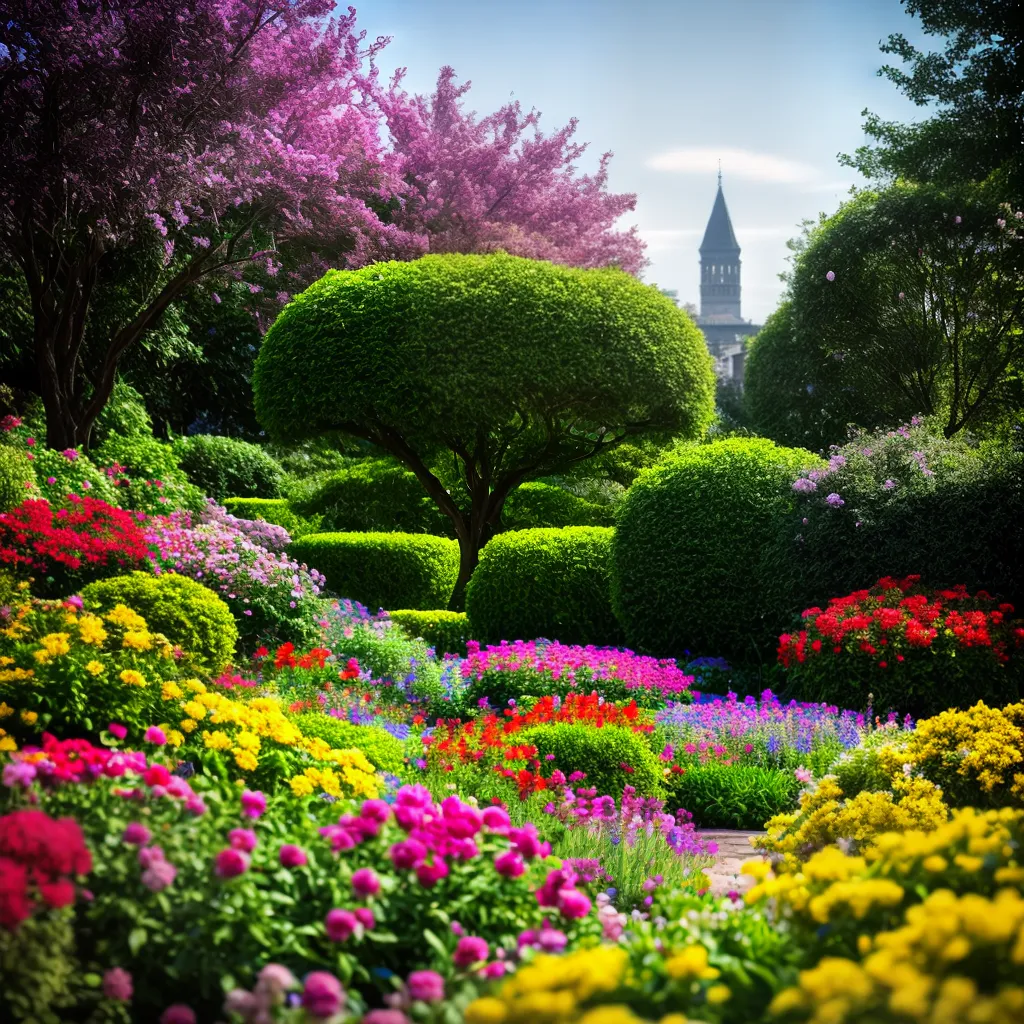 O Significado de Sonhar com Jardins Coloridos 6 Fotos jardim encantador colorido sonho