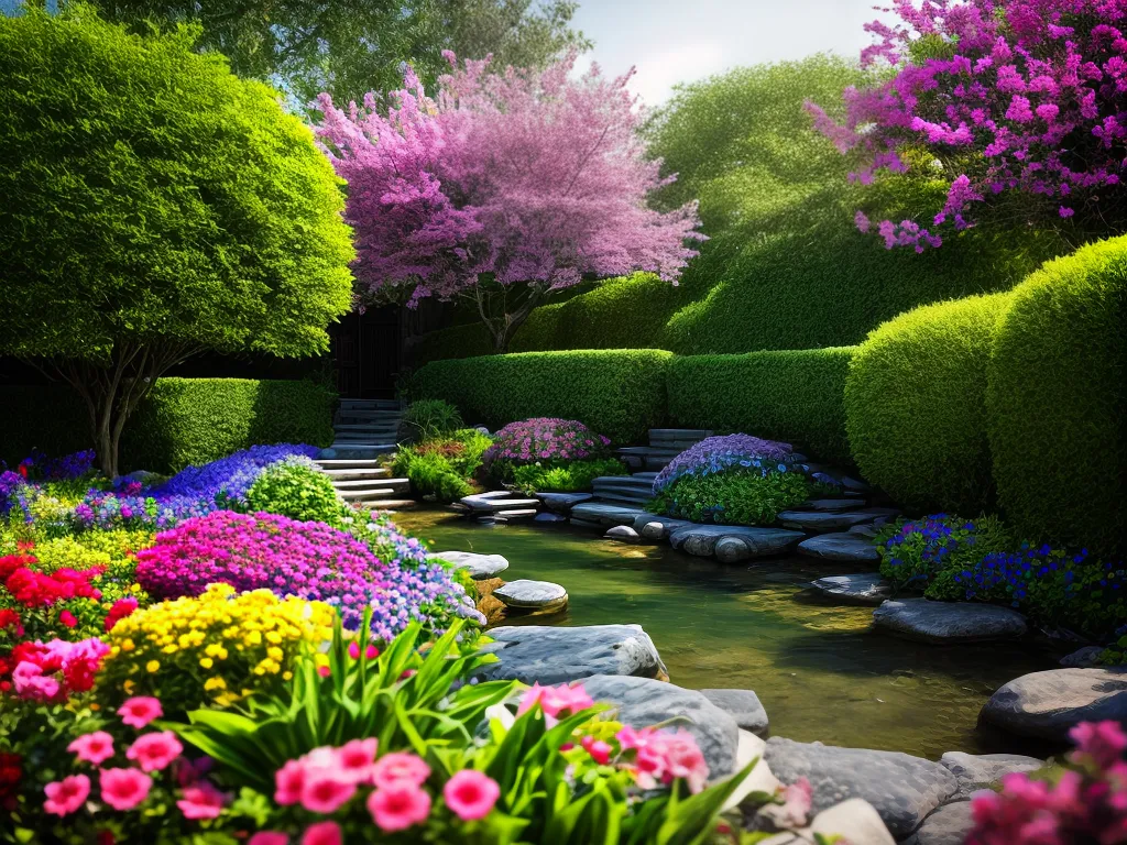 Descubra o significado de sonhar com jardins encantadores e exóticos 2 Fotos jardim exotico flores coloridas caminho