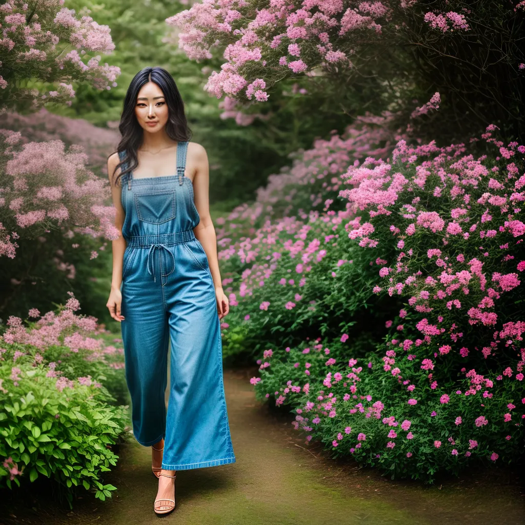 Fotos jardim flores aventura jumpsuit
