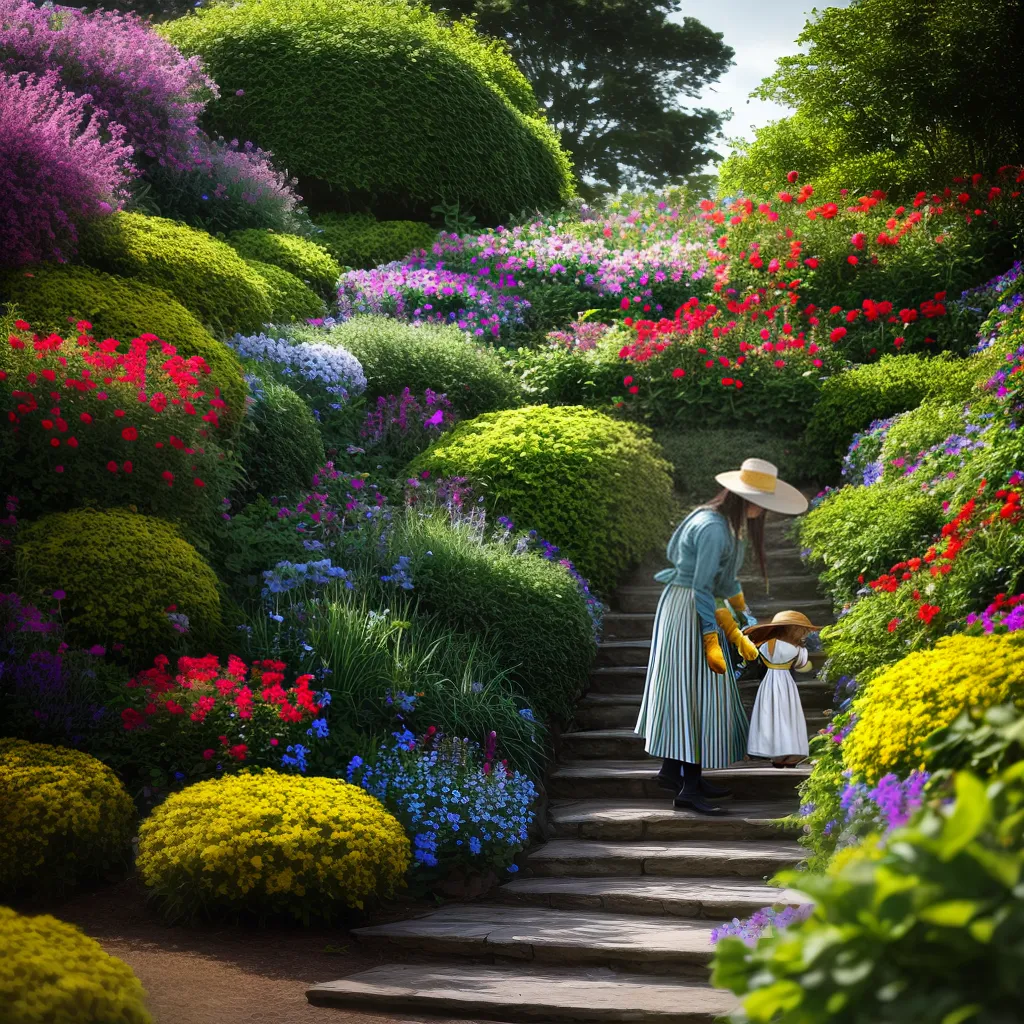 Sonhar com Jardinagem: Alegria e Cultivo de Plantas 2 Fotos jardim flores coloridas cultivo