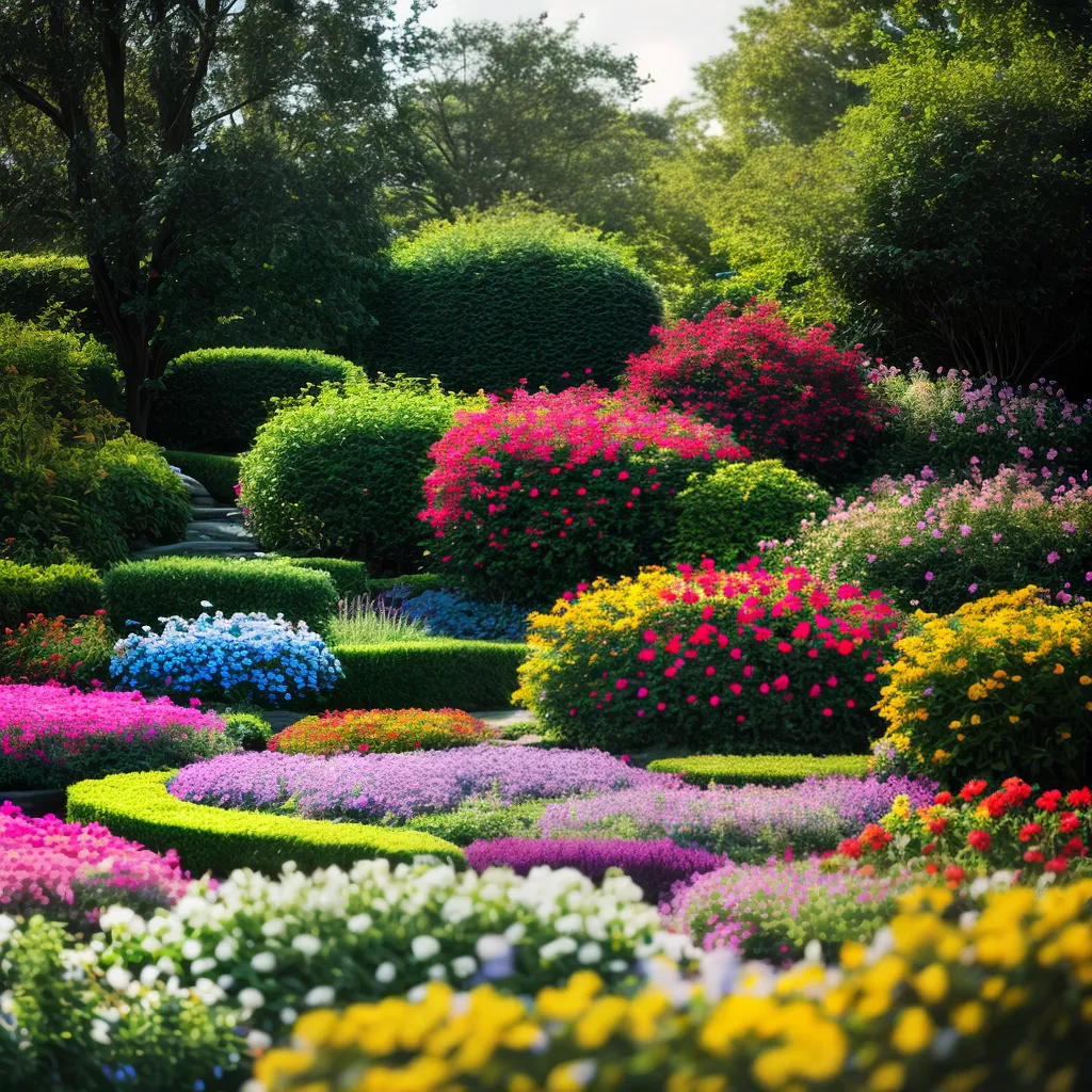 Desvende o Significado de Sonhar com Janeiro: Parques e Flores 5 Fotos jardim flores coloridas janeiro