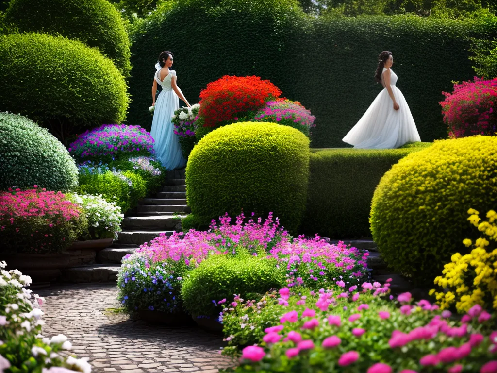 A Conexão entre os Sonhos e a Floração do Equilíbrio 2 Fotos jardim flores coloridas pessoa sonhos