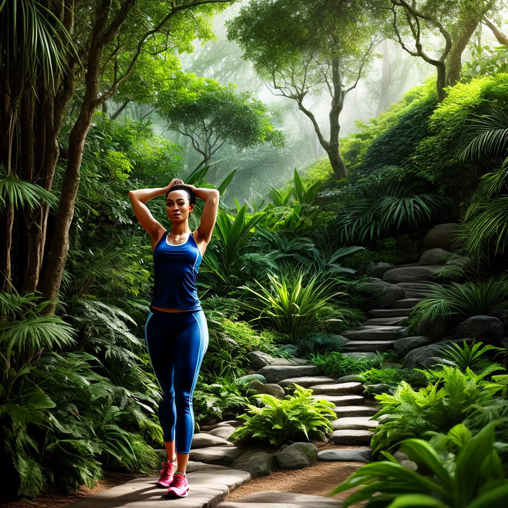 Descubra o significado dos sonhos com um Atleta Paisagista 3 Fotos jardim harmonia atleta yoga natureza